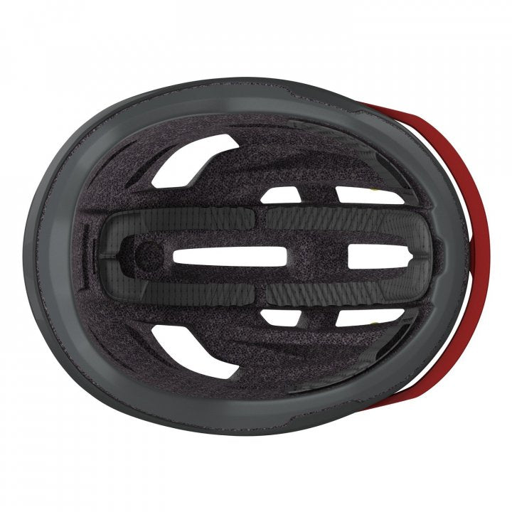 Casco Scott ARX Dark Grey/Red