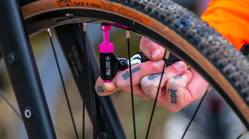 Muc-Off Cartucho de CO₂ de 16 g - Recarga de inflador de carretera