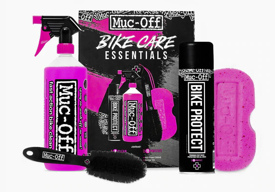 Muc-Off Kit de elementos esenciales para el cuidado de bicicletas