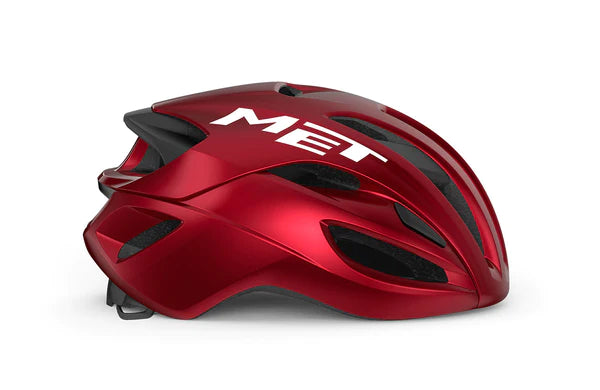 Casco Met Rivale Rojo