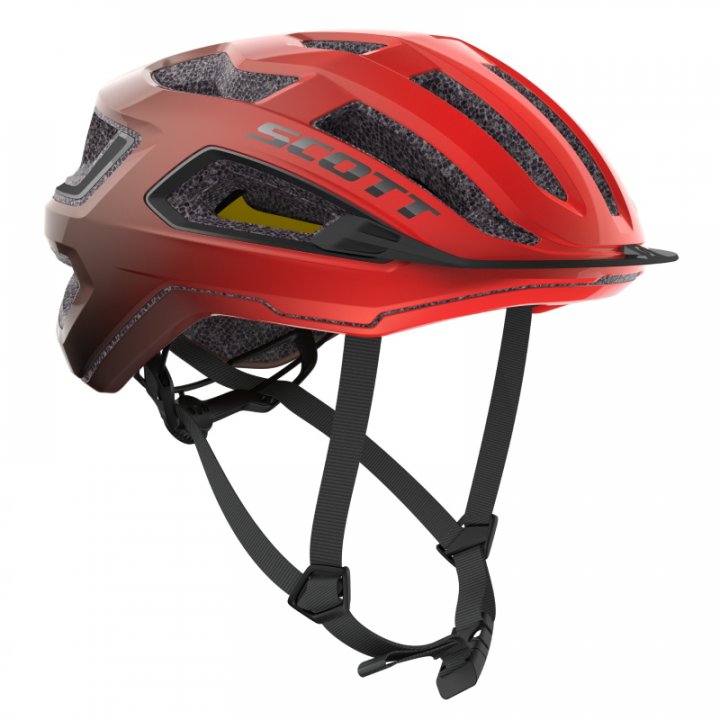 Casco Scott ARX Plus Fiery Red