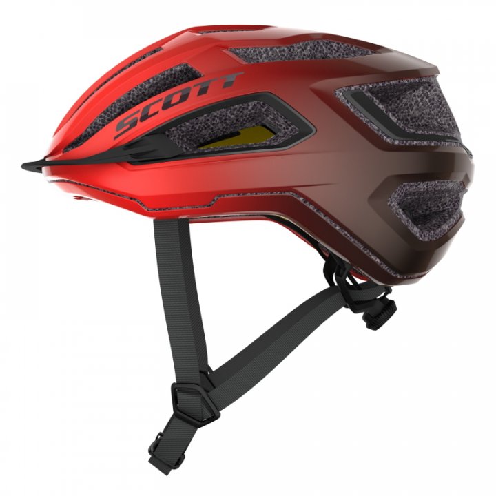 Casco Scott ARX Plus Fiery Red