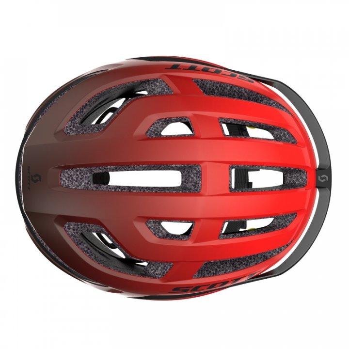 Casco Scott ARX Plus Fiery Red