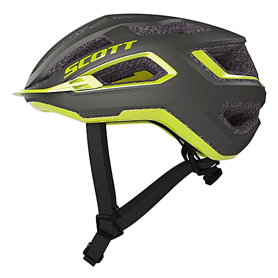 Casco Scott ARX Plus Dark Grey/Radium Yellow